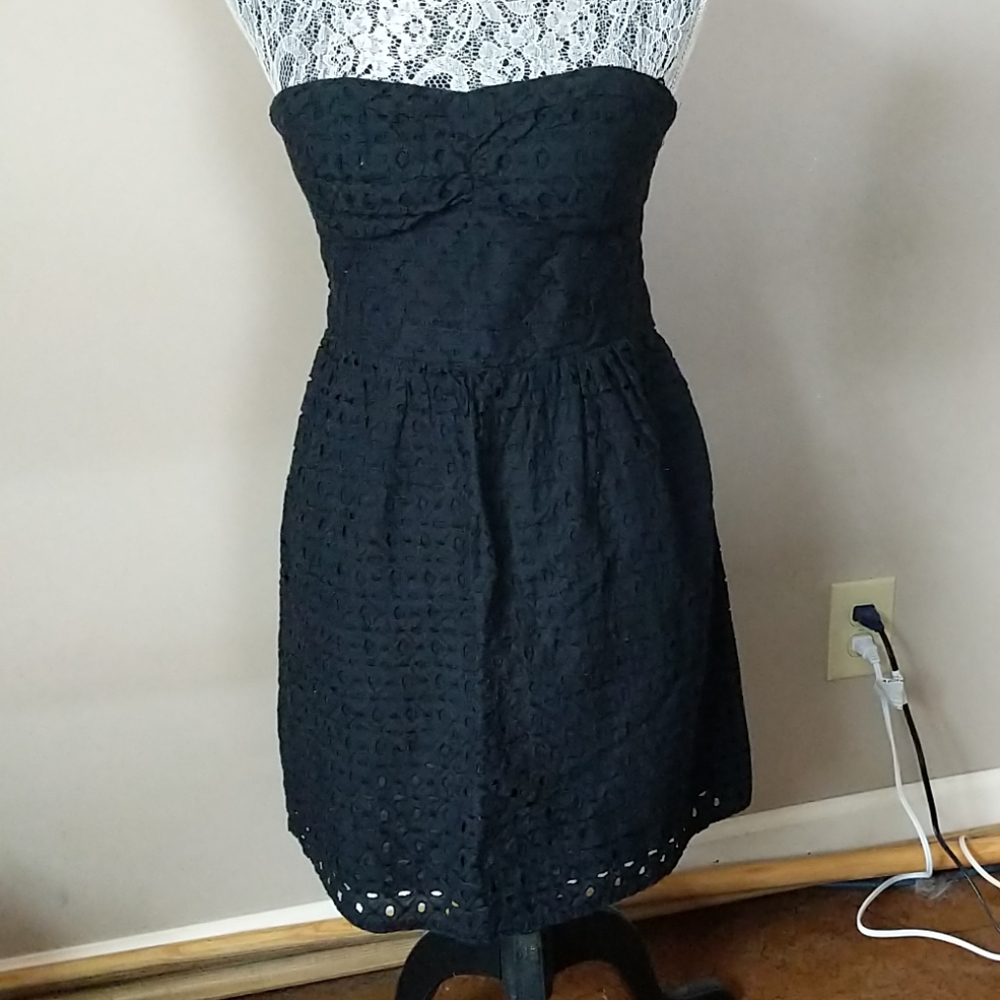 American eagle strapless lace dress size 6